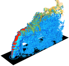 Jet in crossflow